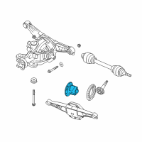 OEM 2006 Dodge Viper DIFFERNTL-Differential Diagram - 5161963AA