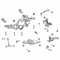 OEM 2011 Ford Taurus Front Lateral Arm Bolt Diagram - -W711865-S439