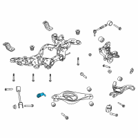 OEM 2017 Ford Flex Lower Control Arm Nut Diagram - -W713940-S900