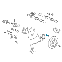 OEM 2016 Honda CR-Z Bolt, Wheel (Thai Meira) Diagram - 90113-S5H-005