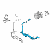 OEM 2019 Toyota Sequoia Hose & Tube Assembly Diagram - 44410-0C151