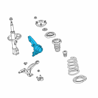 OEM 1999 Lexus RX300 Knuckle, Steering, LH Diagram - 43212-33070