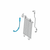 OEM 2010 Infiniti QX56 Hose-Oil Cooler Diagram - 21631-9GF0A