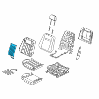 OEM 2015 Dodge Charger Pad-Heater Diagram - 68102969AA