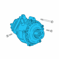 OEM GMC Sierra 1500 Generator Diagram - 24287484