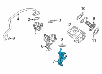 OEM Nissan Cooler-EGR Diagram - 14735-6CT1B