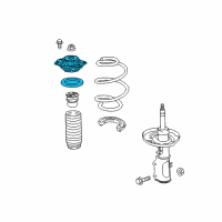 OEM 2019 Chevrolet Malibu Mount Diagram - 84574474