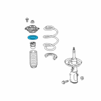 OEM 2019 Buick Regal TourX Upper Spring Insulator Diagram - 84056865