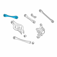 OEM 2013 BMW ActiveHybrid 3 Right Control Arm Diagram - 33-32-6-792-540