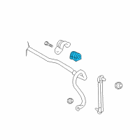 OEM 2010 Nissan Versa BUSHING STABILIZER Diagram - 54613-EL000