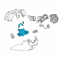 OEM 2021 Chevrolet Silverado 1500 Ignition Lock Diagram - 84990323