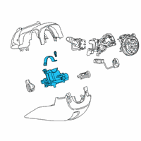 OEM 2021 GMC Sierra 1500 Ignition Lock Diagram - 84990323