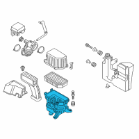 OEM Kia Soul Body-Air Cleaner Diagram - 281122K800