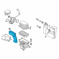 OEM Kia Duct-Air Diagram - 282102K600