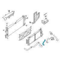 OEM 2019 Nissan Leaf Hose-Motor, Inlet Diagram - 21502-5SA0B