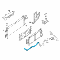 OEM 2019 Nissan Leaf Hose-Radiator, Lower Diagram - 21503-5SA0A