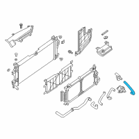 OEM 2019 Nissan Leaf Hose-Pump, Inlet Diagram - 21501-5SA0B