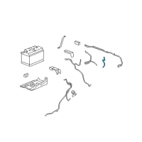 OEM 2009 Cadillac Escalade EXT Ground Cable Diagram - 23219941