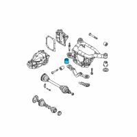 OEM 2006 BMW M3 Rubber Mounting Front Right Diagram - 33-31-2-283-574