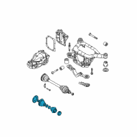 OEM 1999 BMW M3 Repair Kit Bellows, Interior Diagram - 33-21-7-840-673