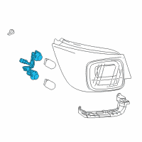 OEM 2014 Chevrolet Malibu Harness Asm-Stop Lamp Wiring Diagram - 20942279