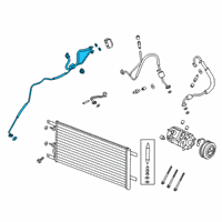 OEM 2021 Ford F-250 Super Duty Liquid Line Diagram - LC3Z-19A834-C