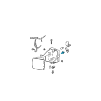 OEM Chevrolet Silverado 2500 Fog Lamp Bulb Diagram - 10346260