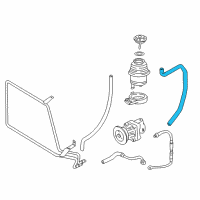 OEM 1998 BMW 323i Intake Manifold Diagram - 32-41-1-093-460