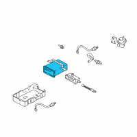 OEM 2004 Hyundai Santa Fe CANISTER Assembly Diagram - 31420-26300--SJ