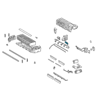 OEM 2003 Toyota Prius Ground Cable Diagram - 82164-47040