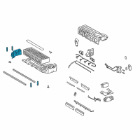 OEM Toyota Prius Carrier Bracket Diagram - 74401-47010