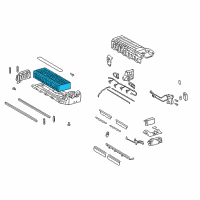 OEM 2002 Toyota Prius Batteries Diagram - G928149015