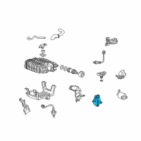 OEM Honda Accord Valve Assembly, Purge Control Solenoid Diagram - 36162-R41-L01