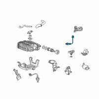 OEM 2011 Honda Accord Sensor, Oxygen Diagram - 36532-R40-A01