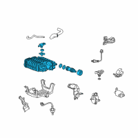 OEM 2011 Honda Accord Canister Assembly Diagram - 17011-TA0-L01