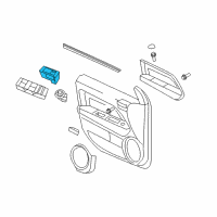 OEM Jeep Switch-Window And Door Lock Diagram - 56046219AA