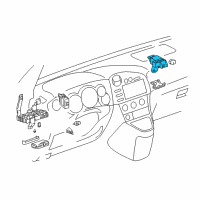 OEM 2004 Toyota Matrix Junction Block Diagram - 82734-02010