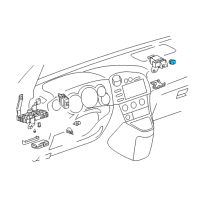 OEM Toyota Celica Fan Relay Diagram - 90987-03003
