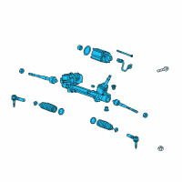 OEM 2022 Chevrolet Malibu Gear Assembly Diagram - 84580633