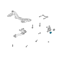 OEM 2001 Honda Civic Bush A, Rear Arm (Lower) (Outer) Diagram - 52365-S5A-802