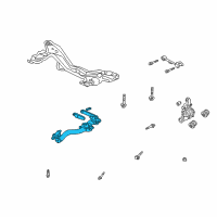 OEM Honda CR-V Arm, Right Rear Trailing Diagram - 52370-S9A-A02