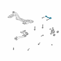 OEM 2007 Honda Element Arm, Left Rear (Upper) (Abs) Diagram - 52400-S9A-A11