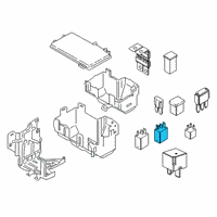 OEM Ford Ranger Relay Diagram - GU5Z-14N089-B