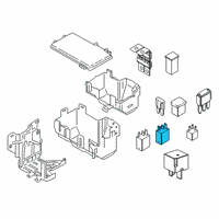 OEM Ford Fusion Relay Diagram - GU5Z-14N089-B