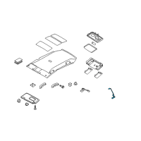 OEM Nissan Versa Switch Assy-Trunk Opener Diagram - 25380-ED003