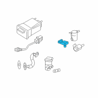 OEM 1998 Chevrolet Corvette Manifold Absolute Pressure Sensor Sensor Diagram - 19418807