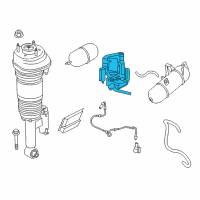 OEM 2022 BMW M760i xDrive Rp Air Supply System Diagram - 37-20-6-884-682