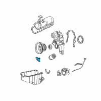 OEM 2004 Mercury Monterey Crankshaft Sensor Diagram - 4F2Z-6C315-BA