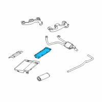 OEM 1998 Dodge B3500 Shield-Heat Diagram - 55347449AB