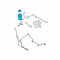 OEM Kia Reservoir Assembly-Power Diagram - 571503E100DS